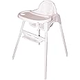 Bebe Style Classic 2-in-1 Highchair with 5 Point Safety Harness, IS6HCWHITE