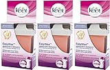 Veet Easy Wax Electrical Roll-On Refill Bikini & Underarms (3 x 50ml) Refills