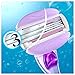 Gillette Venus Comfortglide Breeze 2-in-1 Women's Razor Blades with Shaving Gel Bars, No Shave Cream Needed (Packaging May Vary) - 4 Pack