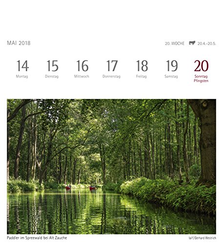 Book's Cover of Oasen der Stille 2018: Kalender mit 53 Postkarten