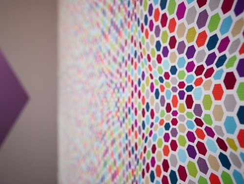 Livingwalls 790316 Lars Contzen Designertapete „Honeycombballs“, bunt - 5