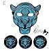 Produktbild TAOtTAO Partei Version Sound Reaktive LED Maske Tanz Rave Leuchten Einstellbare Maske (C)