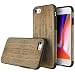 Produktbild ROCK "Origin" iPhone 8 Holzhülle Tasche Schutzhülle aus echtem Holz- blackrose