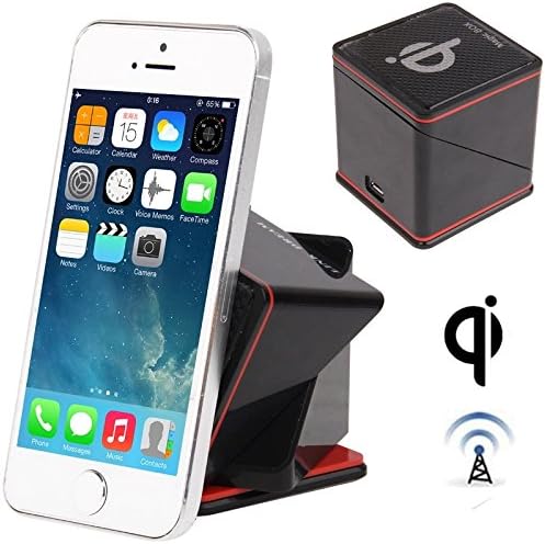 Main Chargers Magic Cube Mount Holder Base QI standard Car Kit Wireless Charger for Samsung Galaxy Note III / N9000,Nokia Lumia 920 / Lumia 820 / LG Nexus 4 / HTC 8X / Droid DNA / Samsung Galaxy S III / Samsung Note II / Galaxy S IV / i9500 ( Color : Black )