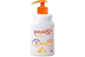 DOUXO S3 PYO Antibacterial and Antifungal Dog and Cat Shampoo - Hypoallergenic Fragrance - Veterinary Recommended and Clinically Proven - Created with dermatologists - Safe Skincare Selection - 200ml