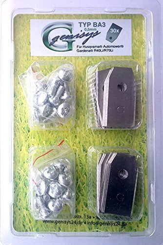 *30 Messer* für Husqvarna Automower ® und Gardena R40Li / R70Li