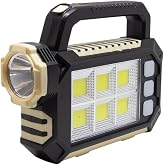 MOBEE 300W Solar Kamp Lambası 10 Modlu Şarjlı LED Işıldak Powerbank &Ouml;zellikli &Ccedil;adır Feneri MKMP-0010