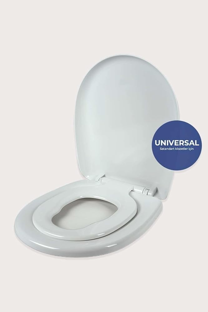 Mayaglory Herakids Çocuk Adaptörlü Klozet Kapağı, Çocuk Klozet Kapağı, Oval Klozet Taşı Uyumlu