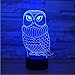 Produktbild Wmbz Moderne Wohnkultur 7 Farbwechsel Led 3D Adler Modellierung Atmosphären Schreibtischlampe Allmähliche Änderung Beleuchtung Für Nachttischlampen
