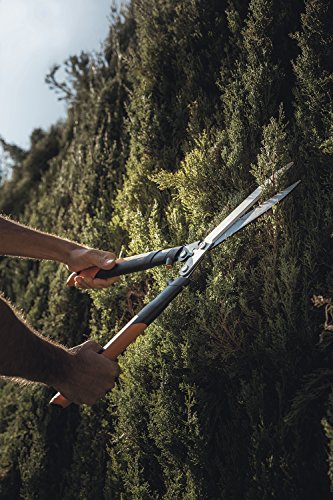 Fiskars PowerGear X Getriebe-Heckenschere, Antihaftbeschichtet, Hochwertige Stahl-Klingen, Länge 63 cm, Schwarz/Orange, HSX92, 1023631 - 7