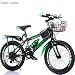 Produktbild Bike 18/20 Zoll Mountainbikes 7 Geschwindigkeit Kinderfahrräder für Jungen und Mädchen,Green_1,18in