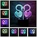 Produktbild Neuheit Tier Liebe Swan Goose 3D Lampe Usb Nachtlicht Mixcolor Luminaria Verblassen Rgb Led Glühbirne Kinder Spielzeug Touch Tischdekoration