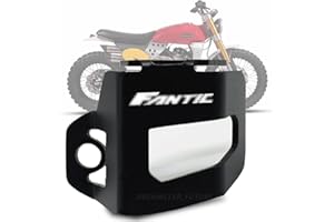 RAIMTO Per CABALLERO FLAT TRACK 125 250 500 RALLY/SCRAMBLER 500 Ricambi CNC Posteriore Freno Fluid Reservoir Cover Protettiva