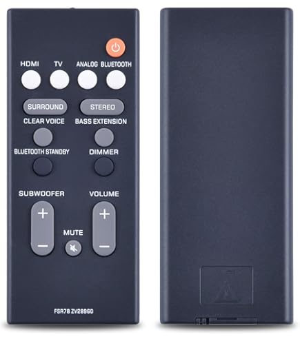 Télécommande De Rechange BDP130 Pour Lecteurs Blu-ray Yamaha - 14