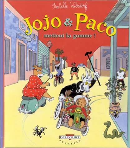 couverture de : Jojo et Paco mettent la gomme