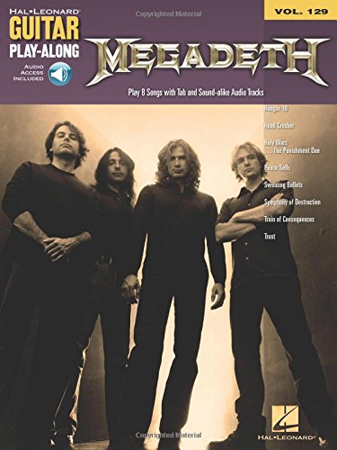 Megadeth: Guitar Play-Along Volume 129 (Book & CD)