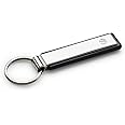 Volkswagen 000087010BMYPN Portachiavi con Logo VW, Cromato, mm