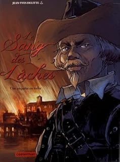 jaquette livre Le sang des lâches, Tome 4 : Une enquête en enfer