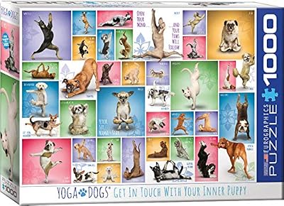 Eurographics 6000-0954 Puzzle « Yoga Dogs » 1000 pièces