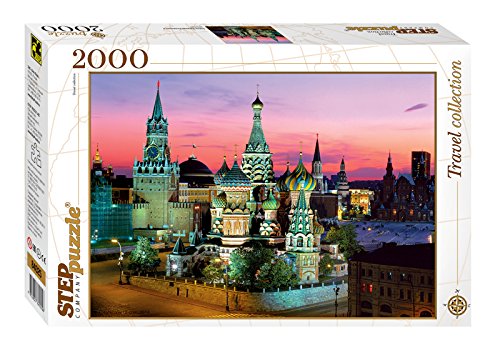 Preisvergleich Produktbild Schritt Puzzle Schritt puzzle84025 "Basilikum-Kathedrale Moskau Travel Kollektion" Puzzle (2000)