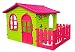 Produktbild Spielhaus Kinderspielhaus mit Terrasse XXL für drinnen und Draußen Pink Gartenhaus Kinderhaus ideal für Mädchen Kinder Spiel Haus Gartenhaus