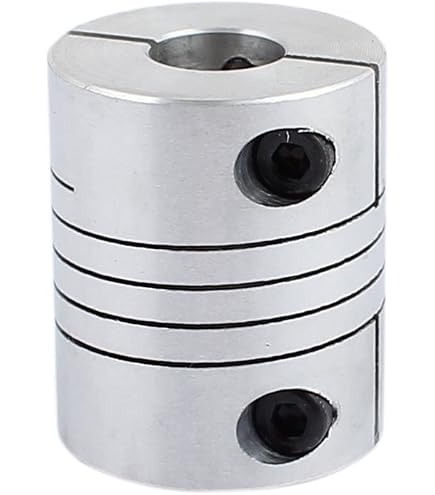 Accouplement Araignée CNC Connecteur D'Arbre Flexible 8x12mm - Couplage Moteur CNC - Absorption Vibrations Giunto Elastico X Albero Motore Accouplement Araignée CNC Connecteur D'Arbre Flexible 8x12mm - Couplage Moteur CNC - Absorption Vibrations Giunto Elastico X Albero Motore