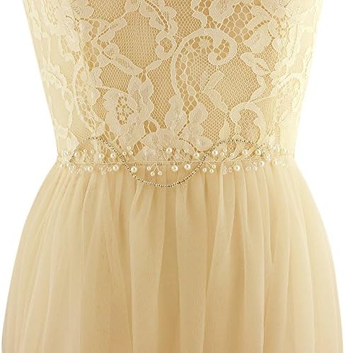 TOPQUEEN pearl dress belts bridal belt wedding dress sash crystal bridal belt belt Wedding Belts Sash for Wedding dress sash belt