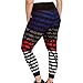 Produktbild smileq Plus Größe Damen Leggings Frauen Sommer Dünn Yoga Gym strerchy Elastic Hose Hohe Taille 3D Print, Schwarz , xxl