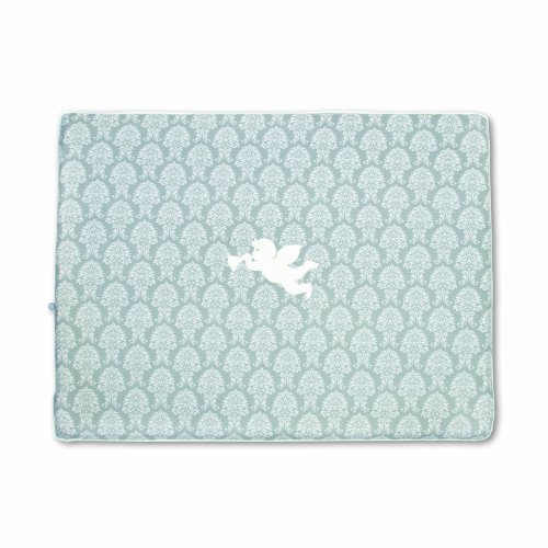 Baby Boum (75 X 95Cm) Beanbag Cover from with a Cute Cherub Appliqué (Grey)