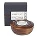 Bath House Spanish fig & Nutmeg Shaving Soap in Wooden Bowl - 100g