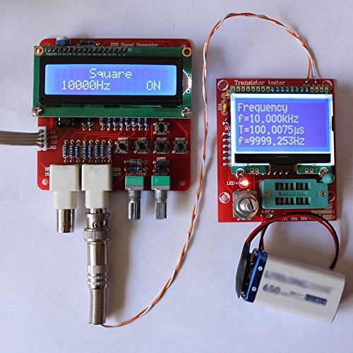 KKmoon M328 Multifunktions Transistor Tester Widerstand Diodenkapazität Transistor Frequenzmessung Signalgenerator - 2