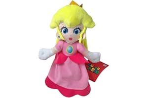 Whitehouse Leisure Super Mario Bros - Figura Peluche Princesa Peach 22cm