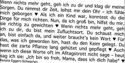WORTlicht Kerze Liebeserklärung Mutter - 2