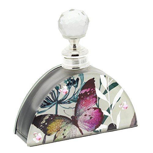 Butterfly Cascade Mirrored Perfume Bottle Boxed Gift