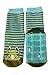 Weri Spezials Children High ABS terry Socks. Duckling, blue-Green: Size:12-24 Months (19-22)