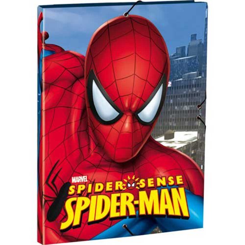 Carpeta A4 gomas solapas Spiderman
