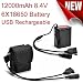 Produktbild Omiky® 8.4V USB wiederaufladbare 12000mAh 6X18650 Akku für Fahrrad Licht Bike Torch
