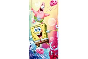 Jerry Fabrics Sponge Bob Kanciastoporty ręcznik kąpielowy ręcznik 70 x 140 cm przyjaciele 012