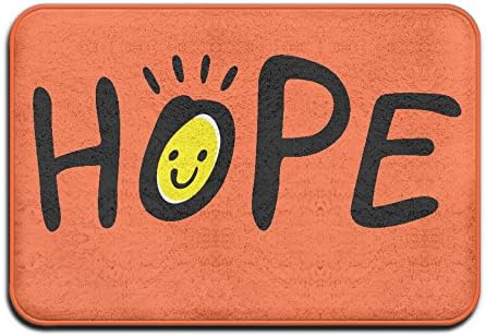 Cute Cartoon Hope Design Font Cool Monogram Doormat Outdoor Doormats For Front Door Funny Doormats