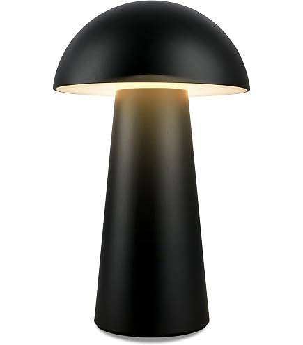 Lampada da tavolo a forma di fungo, lampada da scrivania a