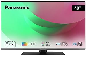 Panasonic TB-40S45AEZ, S45 Serie 40 Zoll Full HD LED Smart TV, 2024, TiVo, Google- und Alexa-Sprachsteuerung, Gaming-Modus, Media Player, HDR, HDMI, für EIN außergewöhnliches visuelles Erlebnis