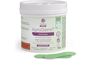 AproDerm® Ointment 500g Tub – Long-Lasting, Intensely Moisturising Emollient; Suitable for Eczema, Psoriasis, Ichthyosis, Dermatitis and Other Dry Skin Conditions; Vegan