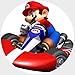 Produktbild 9 Stück Muffinaufleger Muffinfoto Aufleger Foto Bild Nintendo Super Mario Kart 21 rund ca. 6 cm *NEU*OVP*
