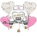 Produktbild Amscan Just Married Hochzeit KFZ Bouquet Folie Ballons
