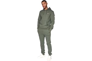 Crosshatch full tracksuit Hooded Fleece Sweatshirt Zip Up Hoodie Jacket Sweatpants Joggers by Jeanbase