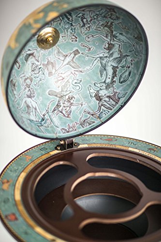 Da Vinci „Blue Dust“ „Hergestellt in Italien“ Globus Bar mit Echtheitszertifikat (blue) - 5