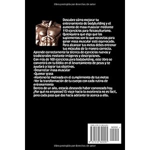 LOS 110 MEJORES EJERCICIOS Para FISICOCULTURISMO: Vuelvete mas Fuerte, Define tu Musculatura y Gana Masa Muscu