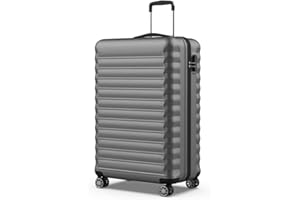 NUMADA - Maletas de Viaje Cabina Upfly ABS con Cierre de Combinación y 4 Ruedas Dobles 360. Maleta Rígida Resistente, Ligera con Interior Compartimentado