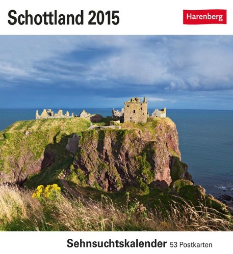 Schottland Sehnsuchtskalender 2015: Sehnsuchtskalender, 53 Postkarten