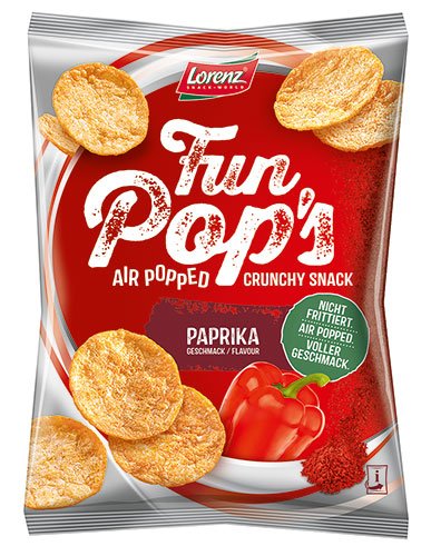 Preisvergleich Produktbild Lorenz - Fun Pop's Paprika - 85g
